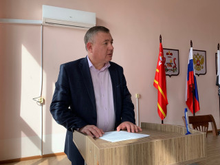 глава муниципального района А.В. Голуб отчитался перед депутатами Починковского горсовета - фото - 2