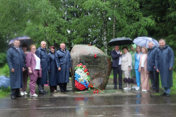 делегации Мстиславского и Сенненского районов Республики Беларусь посетили хутор Загорье - фото - 4
