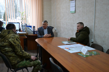 глава Починковского округа А.В. Голуб провел прием граждан по личным вопросам - фото - 1