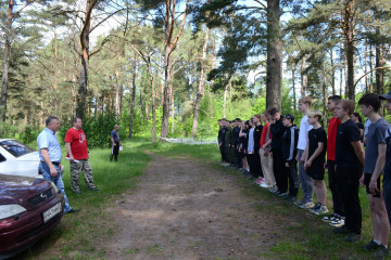 глава округа А.В. Голуб посетил учебные сборы десятиклассников - фото - 13