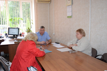 глава Починковского округа А.В. Голуб провел прием граждан по личным вопросам - фото - 1