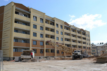 в Починке продолжается строительство многоквартирного дома - фото - 8