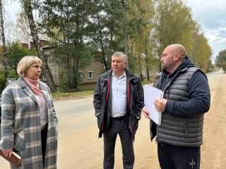 глава округа Александр Голуб проверил ремонт дорог - фото - 4