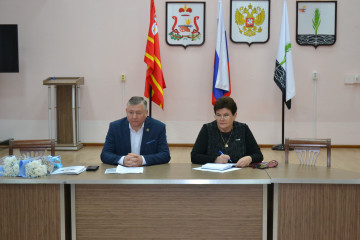 глава округа А.В. Голуб провел очередное еженедельное совещание - фото - 2