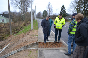 в деревне Ворошилово завершилась реконструкция автомобильной дороги - фото - 3