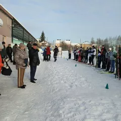 состоялся муниципальный этап Всероссийской массовой лыжной гонки «Лыжня России — 2026» - фото - 12