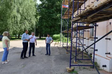 на контроле ремонт Стодолищенской средней школы - фото - 2