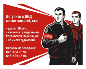 сила общества — в единстве: стань частью добровольной народной дружины - фото - 1