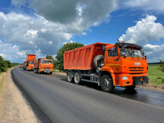 «смоленскавтодор» приступил к ремонту подъездной дороги к Починку - фото - 1