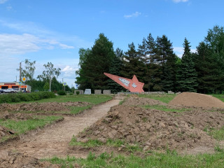 в г. Починок началось благоустройство Парка Гастелло - фото - 1