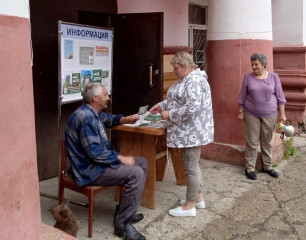 в районе продолжает активную работу мобильный агитпункт по набору граждан на военную службу по контракту - фото - 2