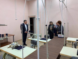 глава района А.В. Голуб посетил Починковский филиал Козловского многопрофильного аграрного колледжа - фото - 3